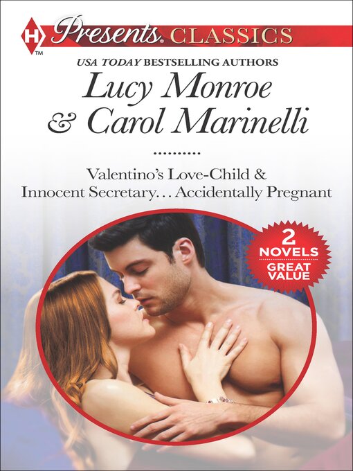 Title details for Valentino's Love-Child & Innocent Secretary . . . Accidentally Pregnant by Lucy Monroe - Wait list